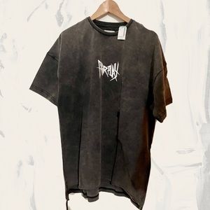 🔅NWT Fairplay black/gray faded t shirt size S
